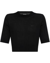 DSquared² - ショートスリーブ ニットトップ - Lyst