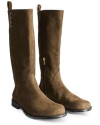 JW Anderson - Suede Knee-High Boots - Lyst