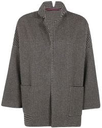 Daniela Gregis - Blazer Structuré À Motif Pied-De-Poule - Lyst