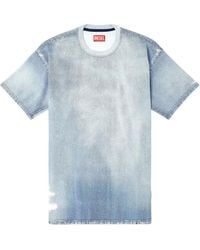 DIESEL - D-box Jogg ダメージ デニムtシャツ - Lyst
