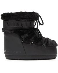 Moon Boot - S Low Icon 人工ファームーンブーツ - Lyst