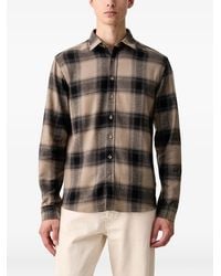 Lindbergh - Check-Pattern Long-Sleeve Shirt - Lyst