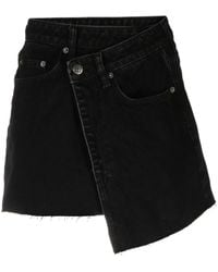 Ksubi - Asymmetrischer Jeans-Minirock - Lyst