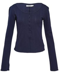 GLOWNY - Honey Polo Top - Lyst