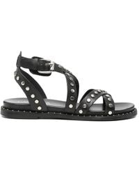Carmela - Stud-Embellished Leather Sandals - Lyst