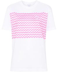 Patou - Waves Cotton T-shirt - Lyst