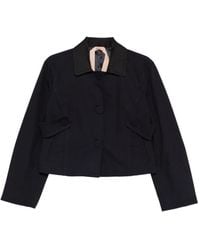 N°21 - Collared Button Jacket - Lyst