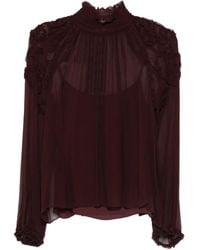 Ulla Johnson - Blusa Con Ruches - Lyst