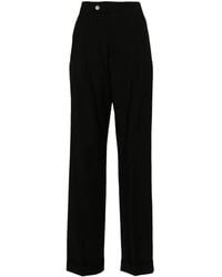Sportmax - Pantaloni Sartoriali Con Vita Media - Lyst