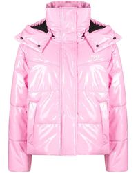 MSGM - Quilted Puffer Jacket - Lyst