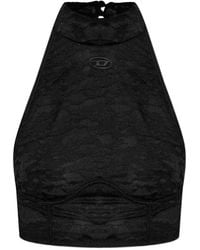DIESEL - Laced Halterneck Top - Lyst