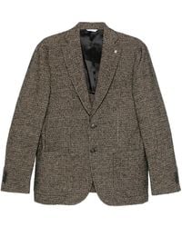 Manuel Ritz - Blazer Met Enkele Rij Knopen - Lyst