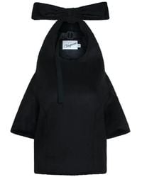 VAQUERA - Bow-Detail Top - Lyst