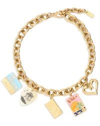 Chloé - Postcards Charm-Embellished Necklace - Lyst