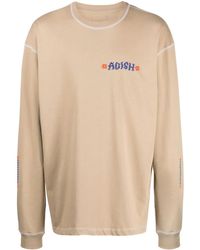 Adish - Tatreez Logo-Embroidered Cotton T-Shirt - Lyst