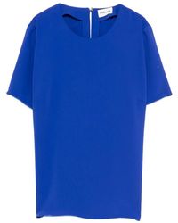 P.A.R.O.S.H. - Short-Sleeve Blouse - Lyst