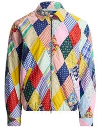 Polo Ralph Lauren - The Bayport Patchwork Overshirt - Lyst