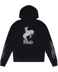 Rhude - Graphic-Print Hoodie - Lyst