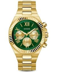 Guess - Equity Fluted Bezel 44Mm Watch - Lyst