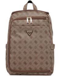 Guess - Silia 4G Monogram Zip Backpack - Lyst