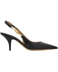 Ferragamo - Pumps Aus Leder 70Mm - Lyst