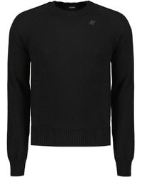 K-Way - Sebas Ribbed Knitwear - Lyst