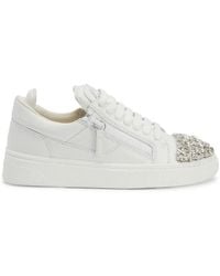 Giuseppe Zanotti - Gz94 Crystal-Embellished Sneakers - Lyst