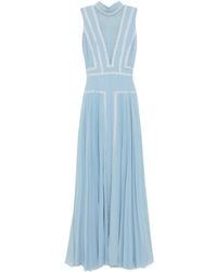 Saiid Kobeisy - Crepe Georgette Dress - Lyst