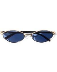 Jacquemus - Oval-Frame Sunglasses - Lyst