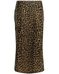 Kapital - Leopard-Print Midi Skirt - Lyst