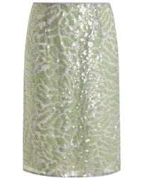 16Arlington - Elice Midi-Rok Met Pailletten En Kant - Lyst