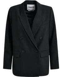 Essentiel Antwerp - パデッドショルダー ダブルジャケット - Lyst