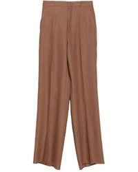 Tagliatore - Linen Trousers - Lyst