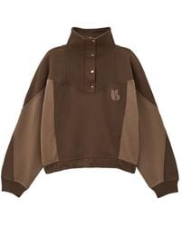Ba&sh - Jessy Colour-Block High-Neck Sweater - Lyst