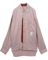 Maison Mihara Yasuhiro - Button-Up Chest Pocket Shirt - Lyst