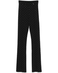 Nissa - Crystal-Embellished Trousers - Lyst