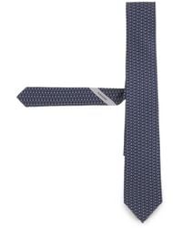 Ferragamo - Gancini-Pattern Silk Tie - Lyst
