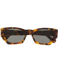 Retrosuperfuture - Spotted Havana Sunglasses - Lyst