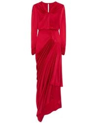 Valentino Garavani - Crepe Satin Gown - Lyst