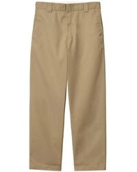 Carhartt - Craft Logo-Patch Trousers - Lyst