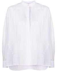 Jil Sander - Long-sleeve Cotton Shirt - Lyst