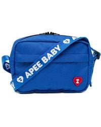 AAPE BY A BATHING AP - Heart-Patch Mini Bag - Lyst