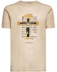 John Richmond - Graphic-Print T-Shirt - Lyst