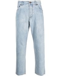 PT Torino - Mid-Rise Straight-Leg Jeans - Lyst