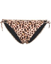 Roseanna - Bragas de bikini con estampado de leopardo - Lyst