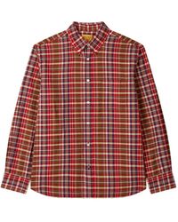 MAN ON THE BOON. - Geruit Overhemd - Lyst