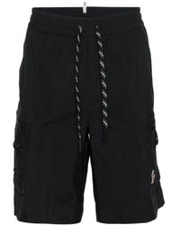 3 MONCLER GRENOBLE - Pantalones cortos de chándal con detalles rasgados - Lyst