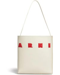 Marni - Museo Tote Bag With Application - Lyst