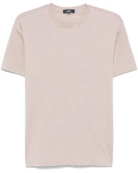 Herno - Cotton T-Shirt - Lyst