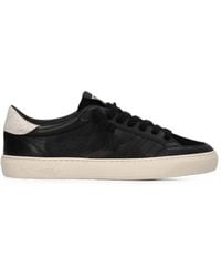 ENTERPRISE JAPAN - Jupiter Rocket Logo-Perforated Cracked-Effect Sneakers - Lyst